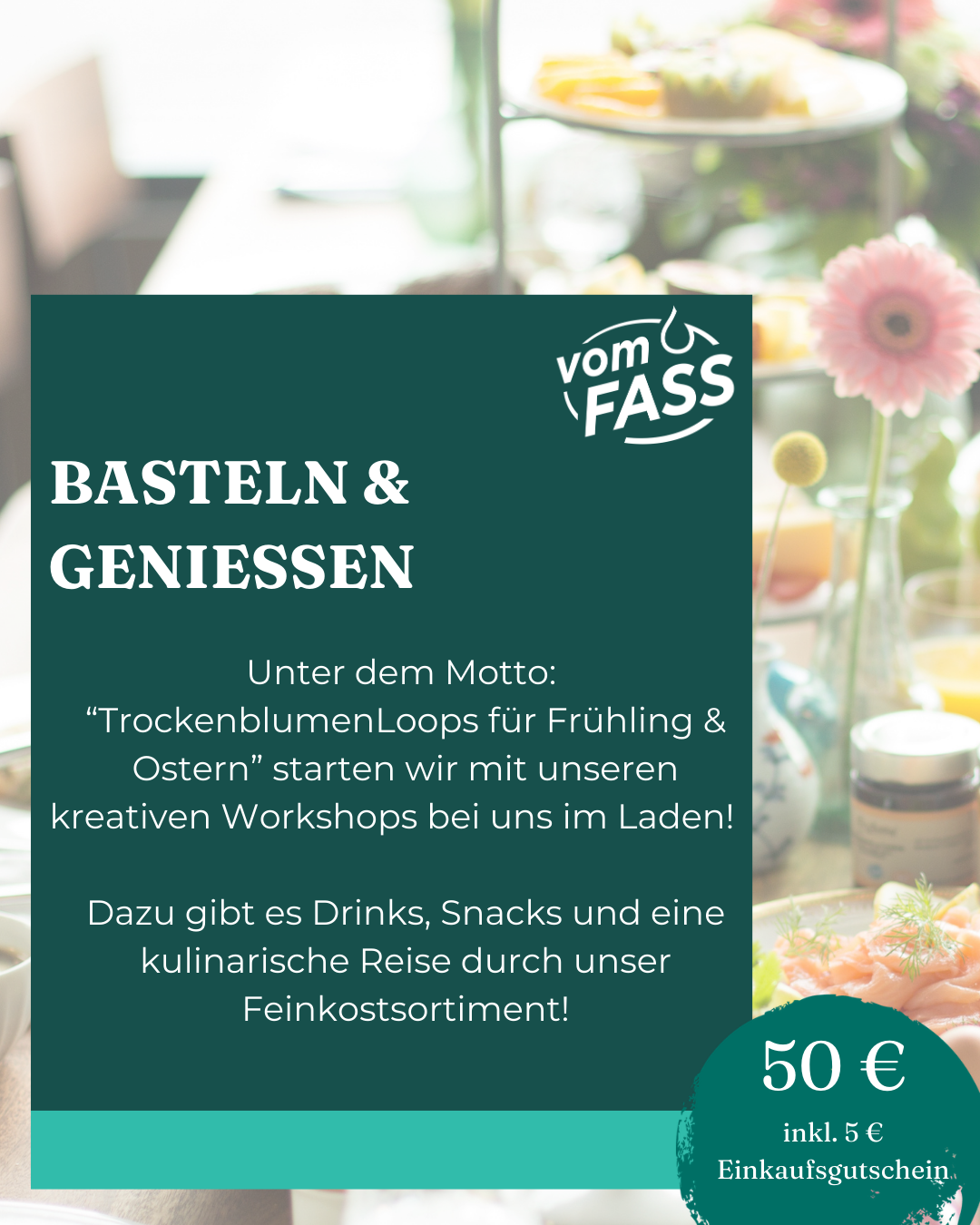 Basteln und genießen